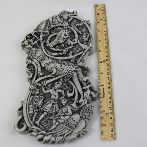 The Last Unicorn Company Medieval Mythological Creature Ceramic Wall Hanging - Picture 5 of 7